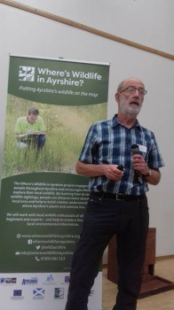 Bruce Philp talking about invertebrate recording