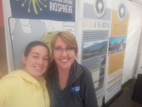 With my buddy Marie from the Biosphere team © SWSEIC