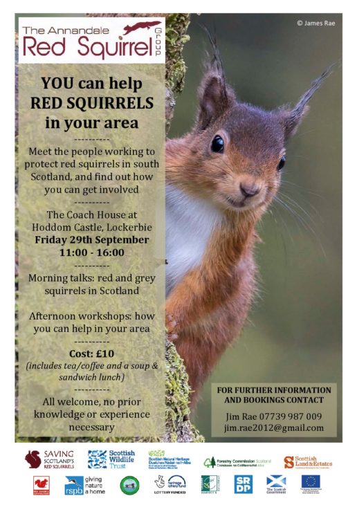 Squirrel Event 29 September 2017 poster